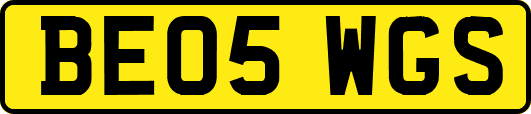 BE05WGS