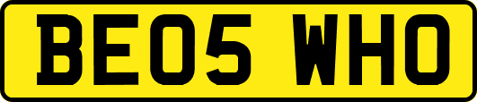 BE05WHO