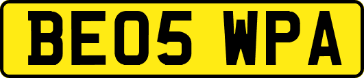 BE05WPA