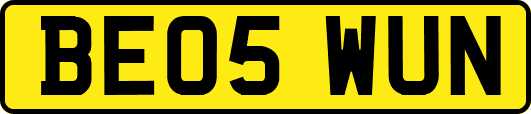 BE05WUN