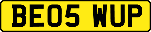 BE05WUP