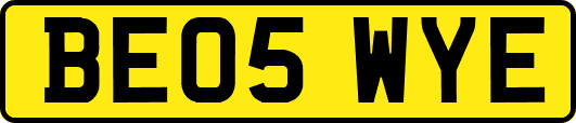 BE05WYE