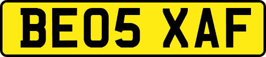 BE05XAF