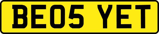 BE05YET