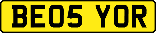 BE05YOR