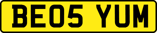 BE05YUM