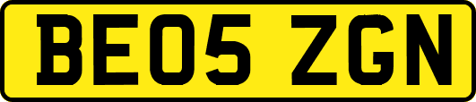BE05ZGN
