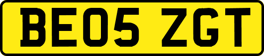 BE05ZGT