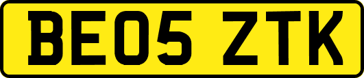 BE05ZTK