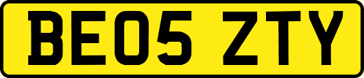 BE05ZTY