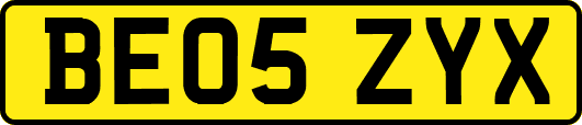 BE05ZYX