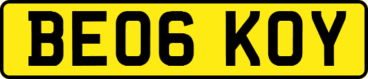 BE06KOY