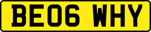 BE06WHY