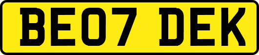BE07DEK