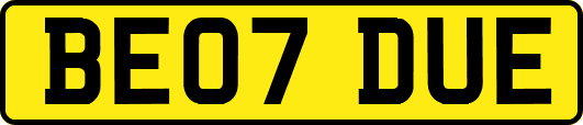 BE07DUE