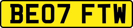 BE07FTW