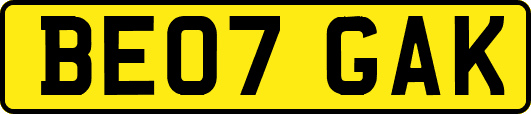 BE07GAK