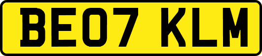 BE07KLM
