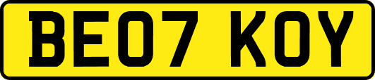 BE07KOY