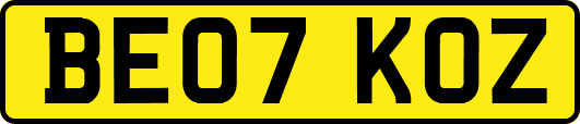 BE07KOZ