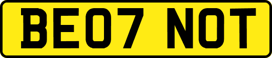 BE07NOT