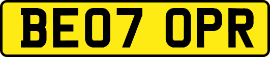 BE07OPR