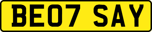 BE07SAY
