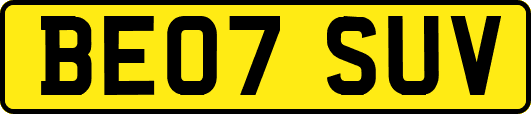 BE07SUV