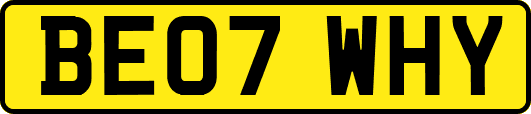 BE07WHY