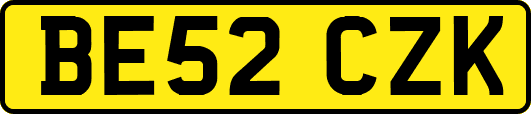 BE52CZK