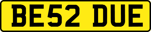 BE52DUE