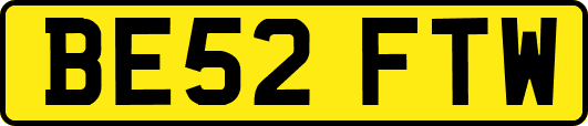 BE52FTW