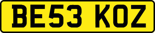 BE53KOZ