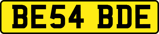 BE54BDE
