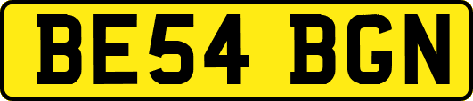 BE54BGN