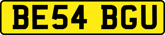BE54BGU