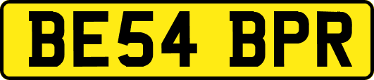BE54BPR