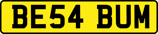 BE54BUM