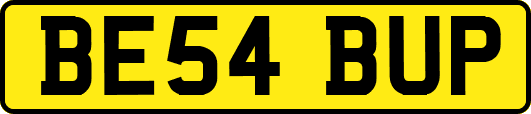 BE54BUP