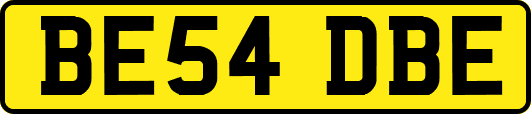BE54DBE