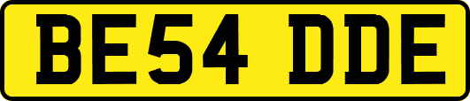 BE54DDE