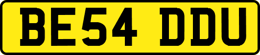 BE54DDU