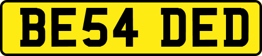 BE54DED