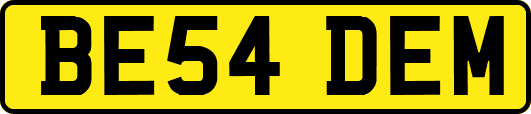 BE54DEM