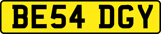 BE54DGY