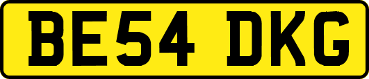 BE54DKG