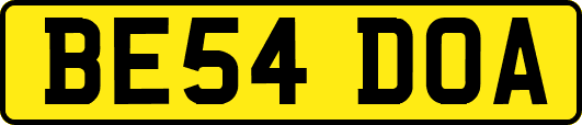 BE54DOA