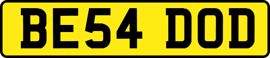 BE54DOD