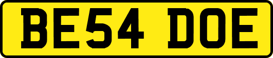 BE54DOE