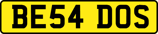 BE54DOS